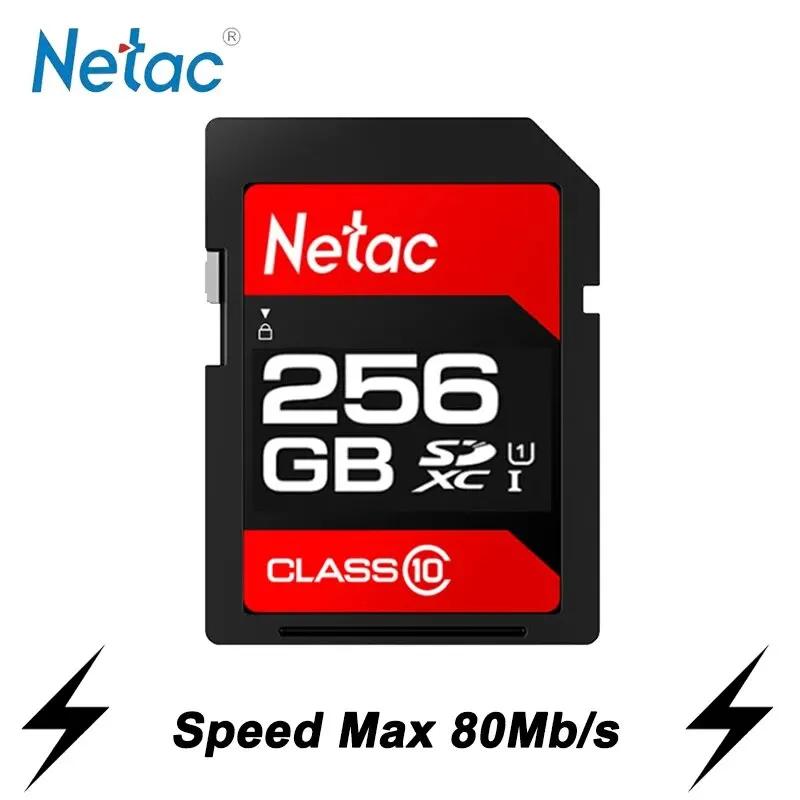 Netac ũ SD ī, 32G, 64G ÷ SD ޸ ī, 128GB, 256GB, 512GB, SD U1, C10, ī޶ ũ SD ī, ִ 80 Mb/s ī
